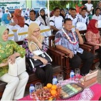 Wakil Bupati Kuningan, H Acep Purnama saat berkunjung ke SMK Model Patriot.